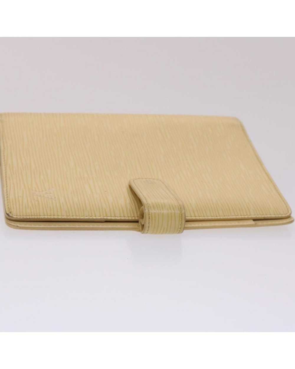 Louis Vuitton Cream Epi Leather Day Planner Cover… - image 5