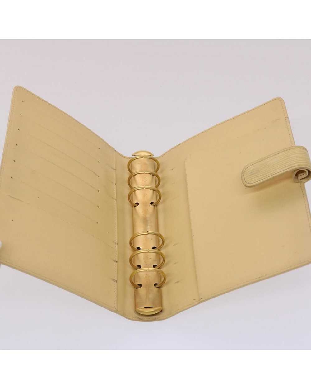 Louis Vuitton Cream Epi Leather Day Planner Cover… - image 8