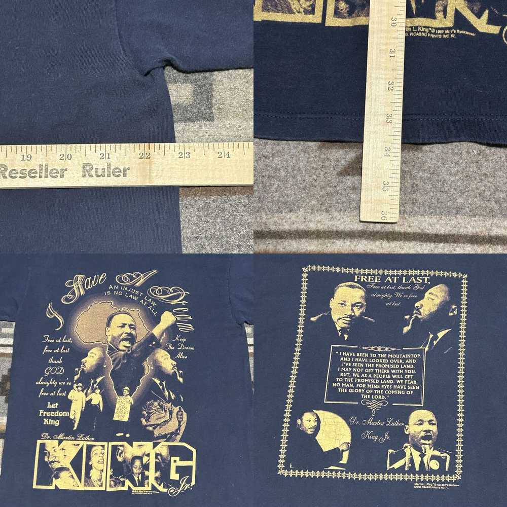 Vintage Vintage MLK Black History T-Shirt Size XL… - image 4