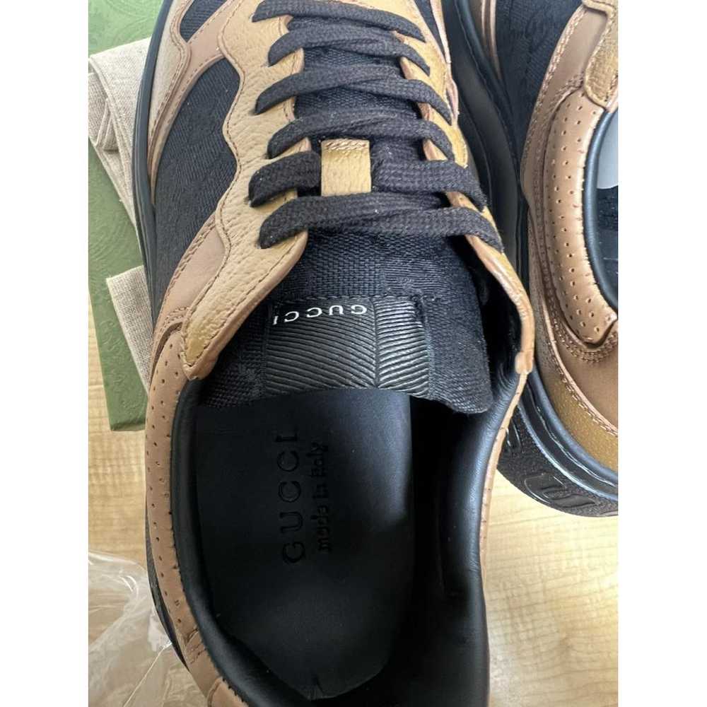 Gucci Leather low trainers - image 9