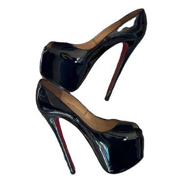 Christian Louboutin Lady Peep patent leather heels - image 1