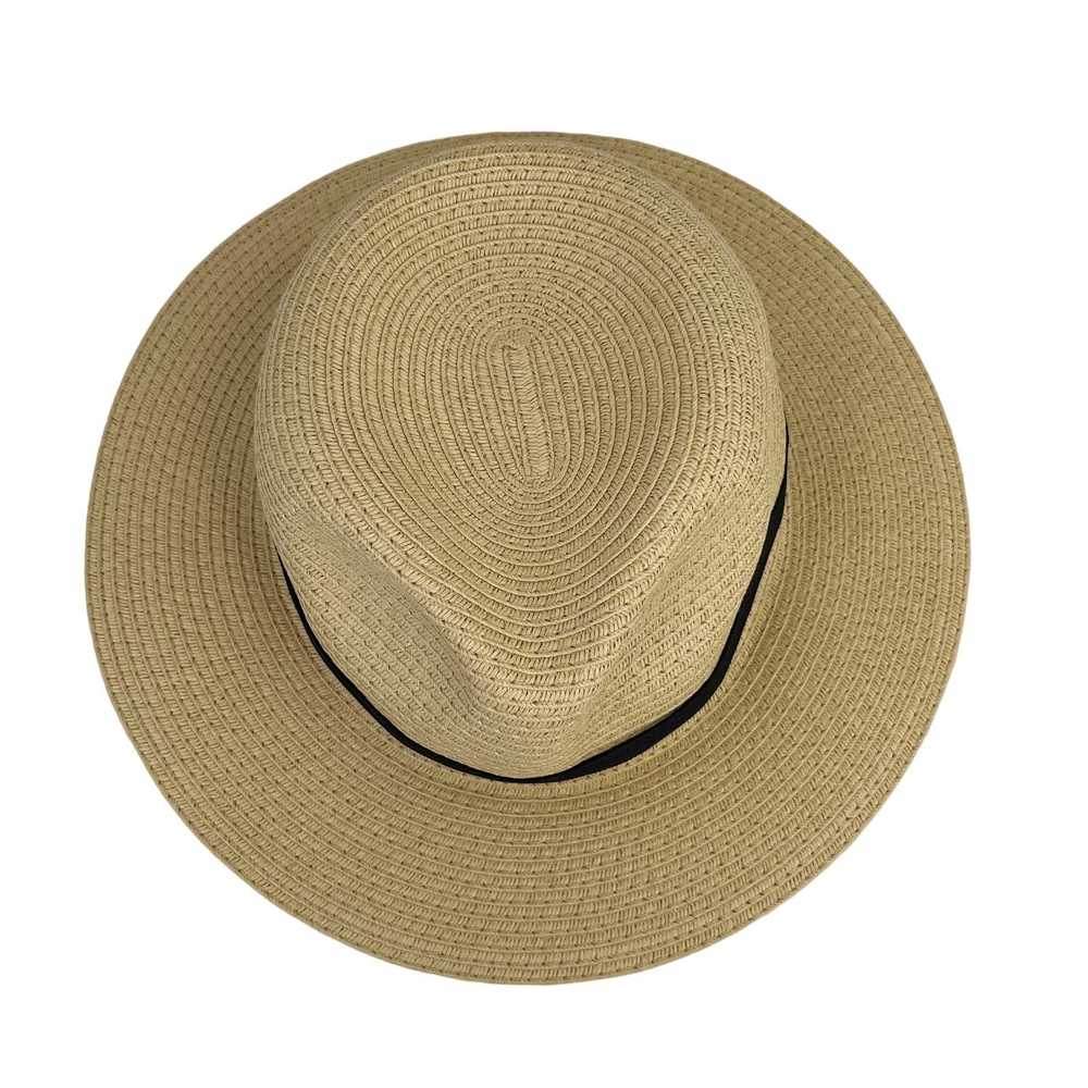 Madewell Madewell Packable Straw Fedora Hat S/M N… - image 11