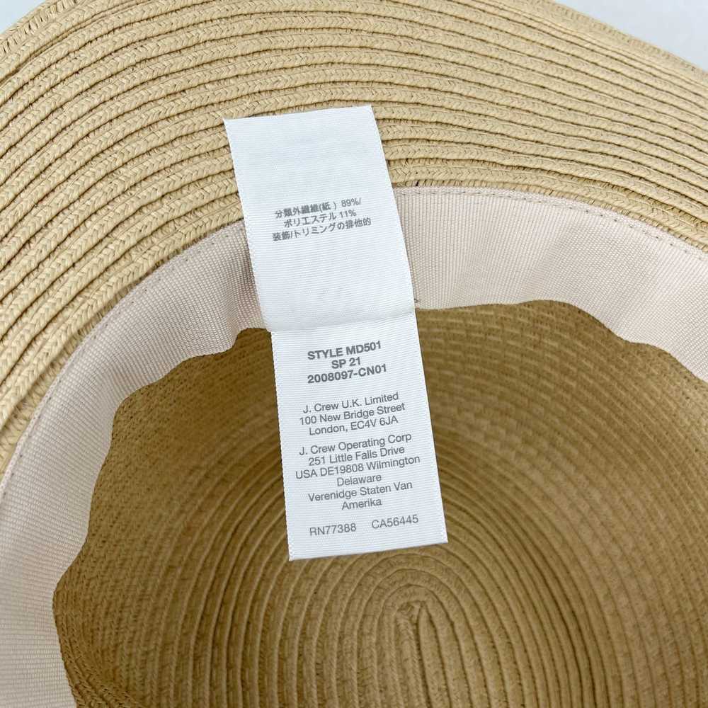 Madewell Madewell Packable Straw Fedora Hat S/M N… - image 6
