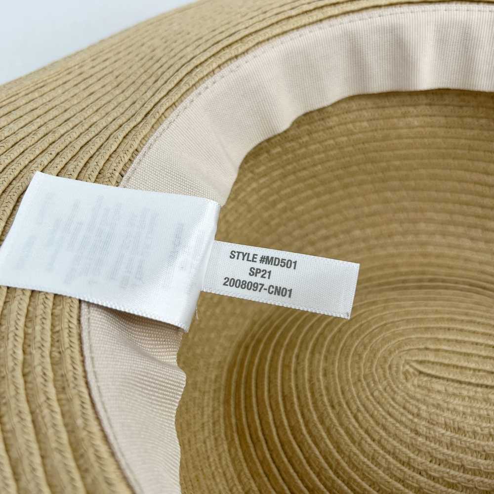 Madewell Madewell Packable Straw Fedora Hat S/M N… - image 9