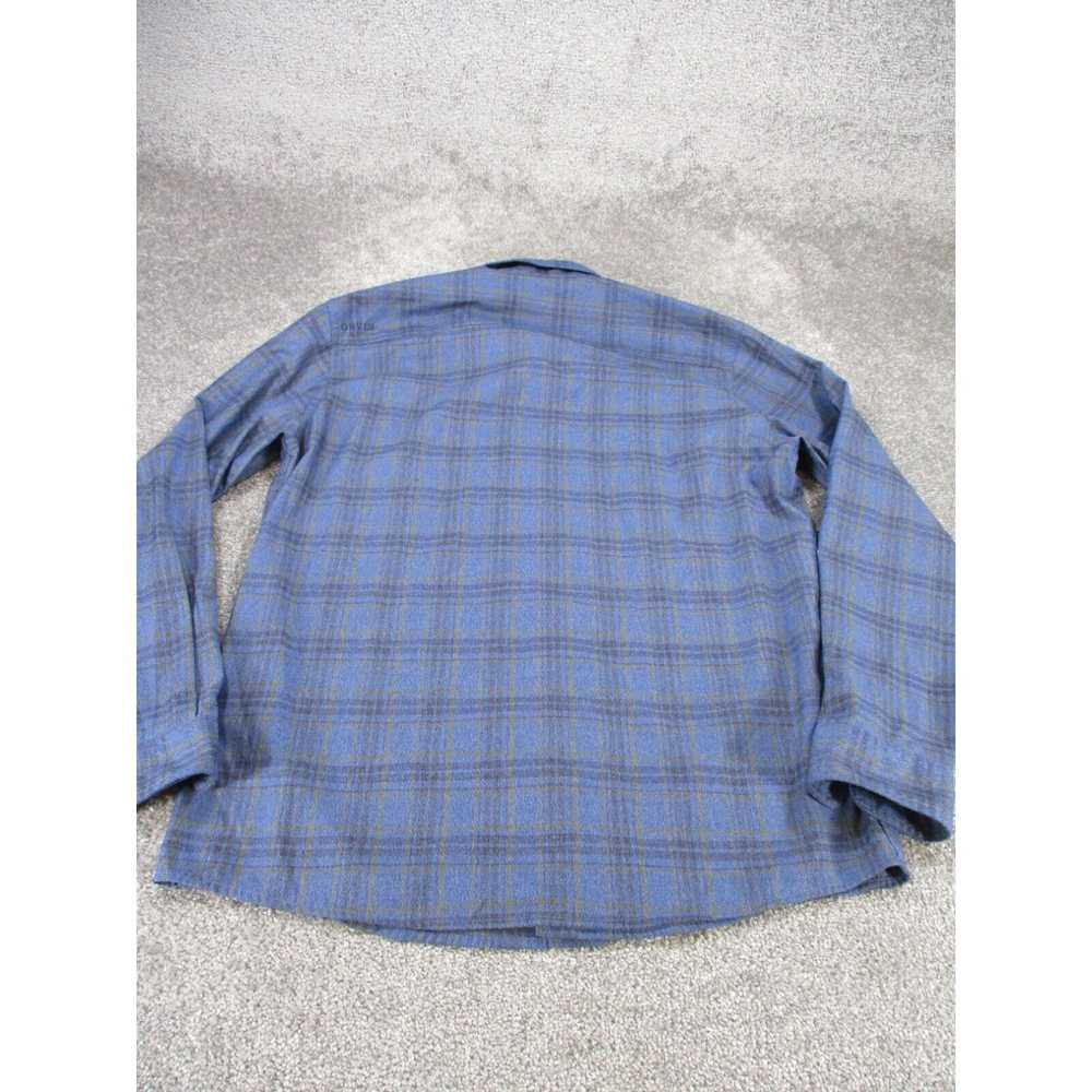 Orvis Orvis Shirt Mens Medium Navy Blue Long Slee… - image 3