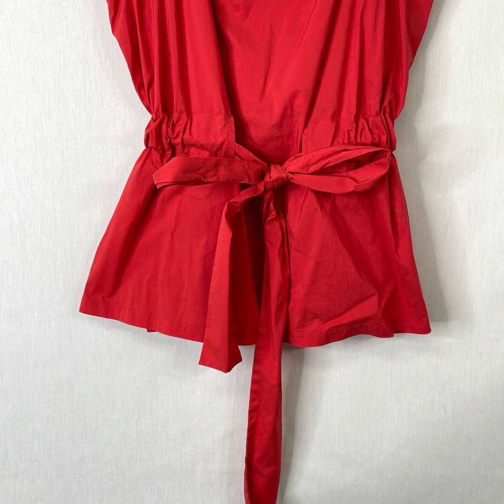 Vintage Prologue Womens Red Sleeveless Square Nec… - image 3