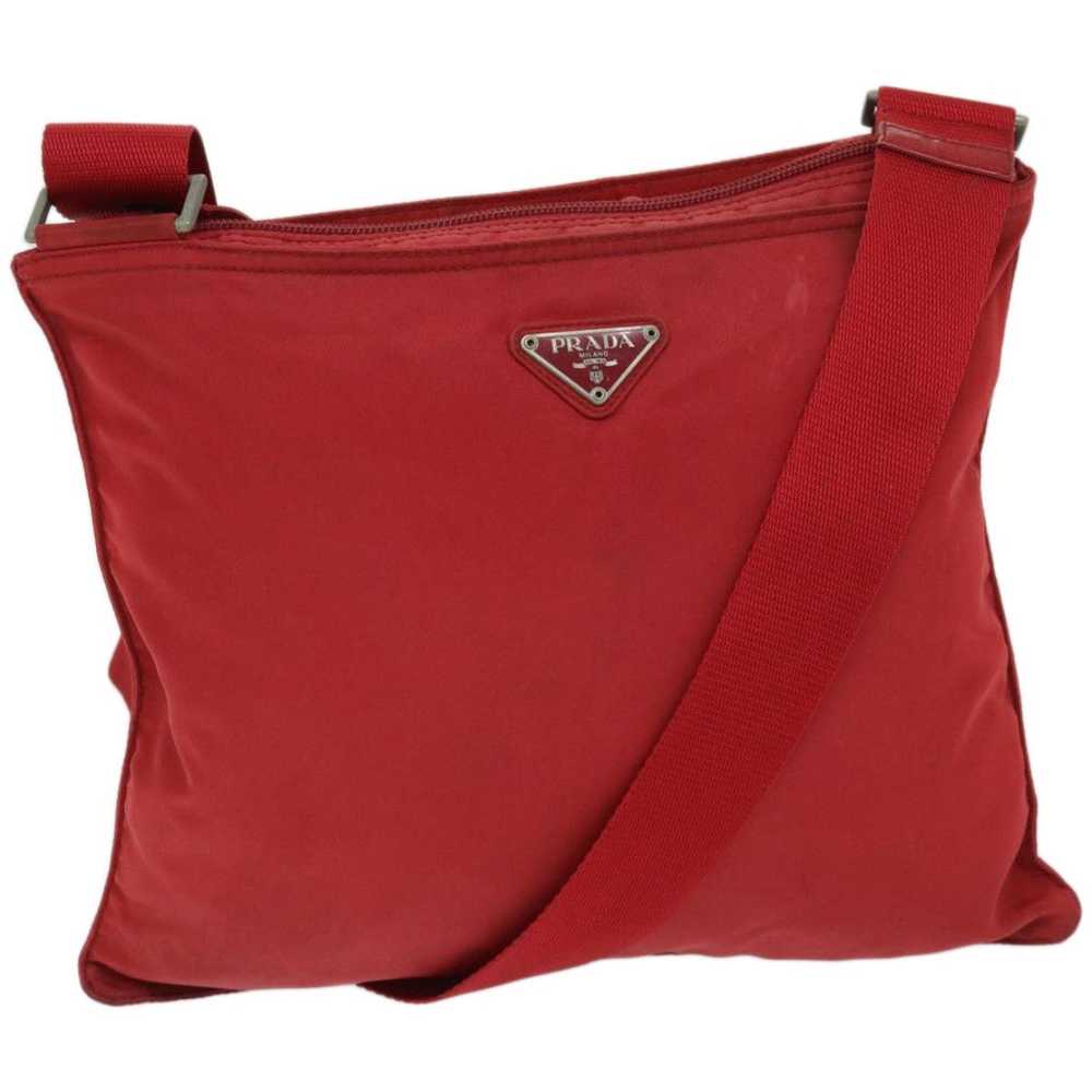 Prada PRADA Shoulder Bag Nylon Red Auth 67048 - image 1