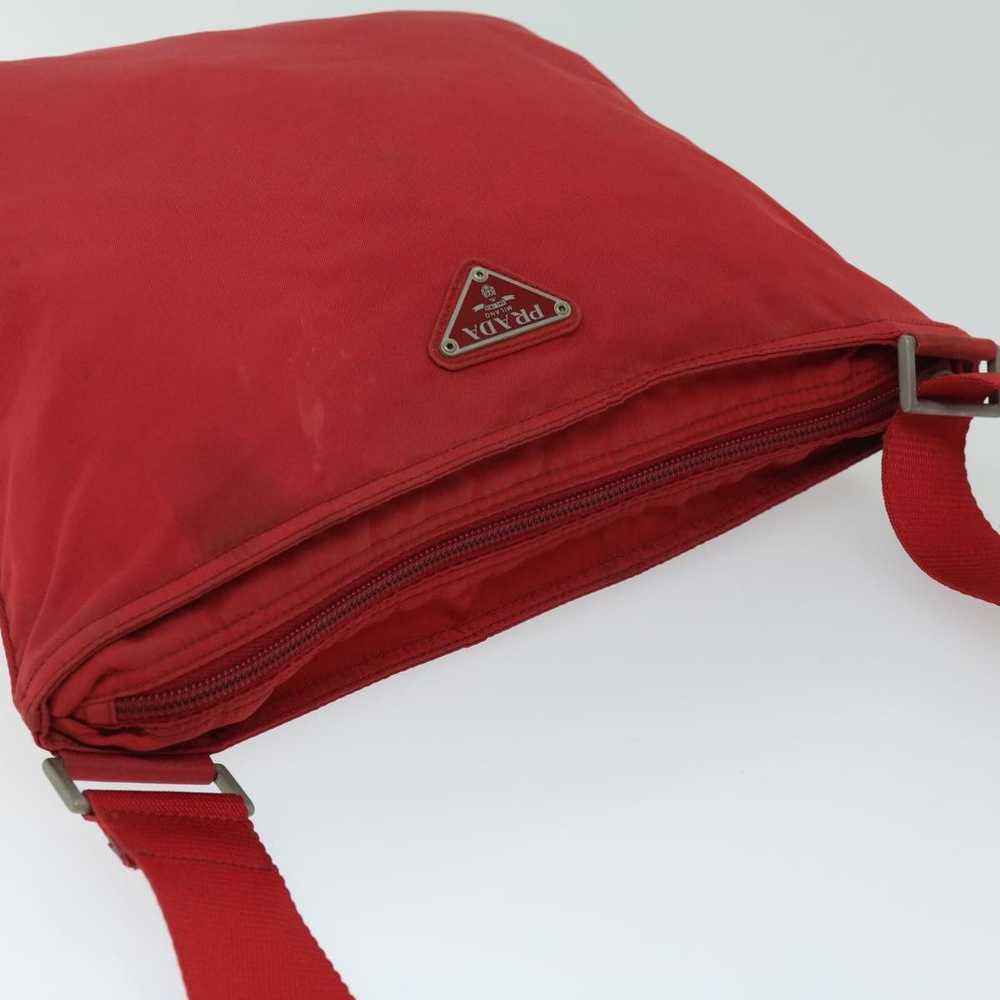 Prada PRADA Shoulder Bag Nylon Red Auth 67048 - image 6