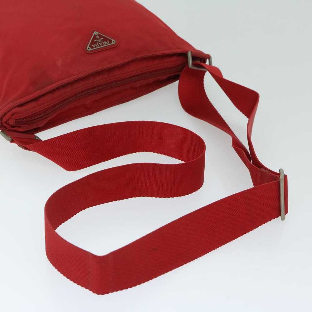 Prada PRADA Shoulder Bag Nylon Red Auth 67048 - image 7