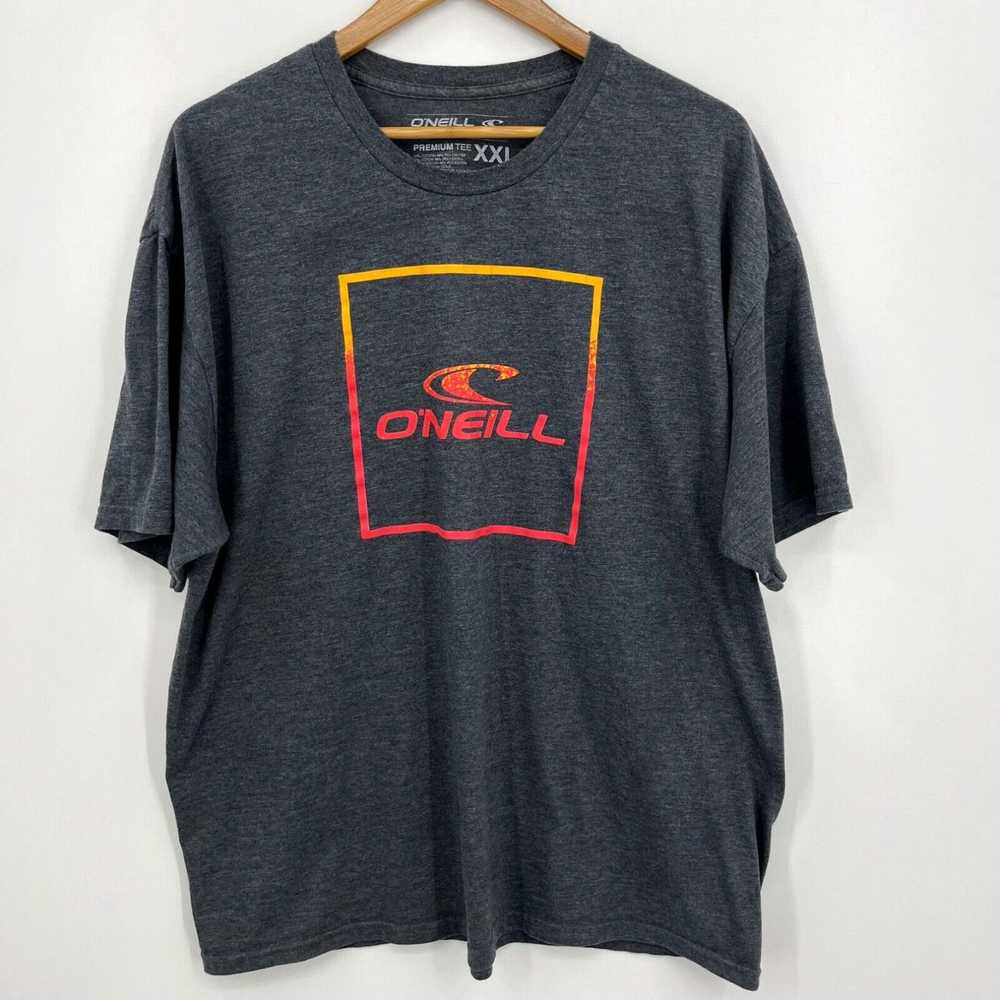 Vintage O'Neill T-Shirt Men's 2XL Gray Short Slee… - image 1
