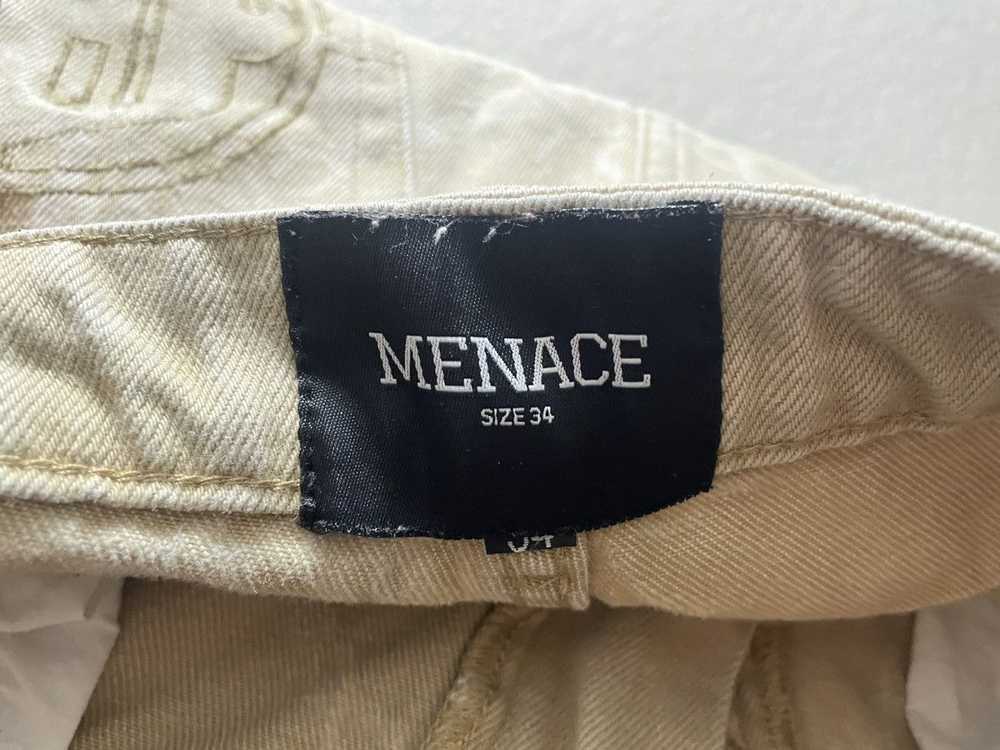 Menace Gradient Wash Monogram Denim Pants - image 4
