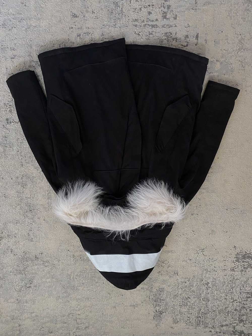 Julius × Nilos FW16 Oversized Parka Fur Trim Hood - image 3