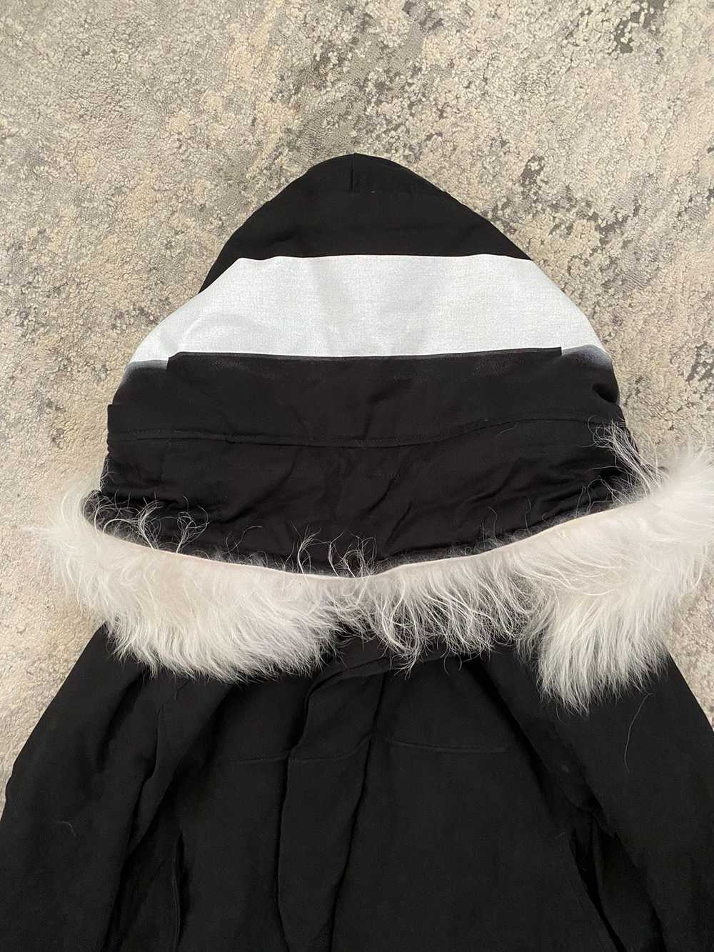 Julius × Nilos FW16 Oversized Parka Fur Trim Hood - image 4
