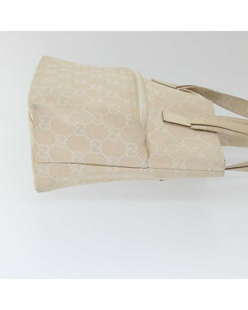 Gucci Cream GG Canvas Hand Bag - Italian Made Lux… - image 3
