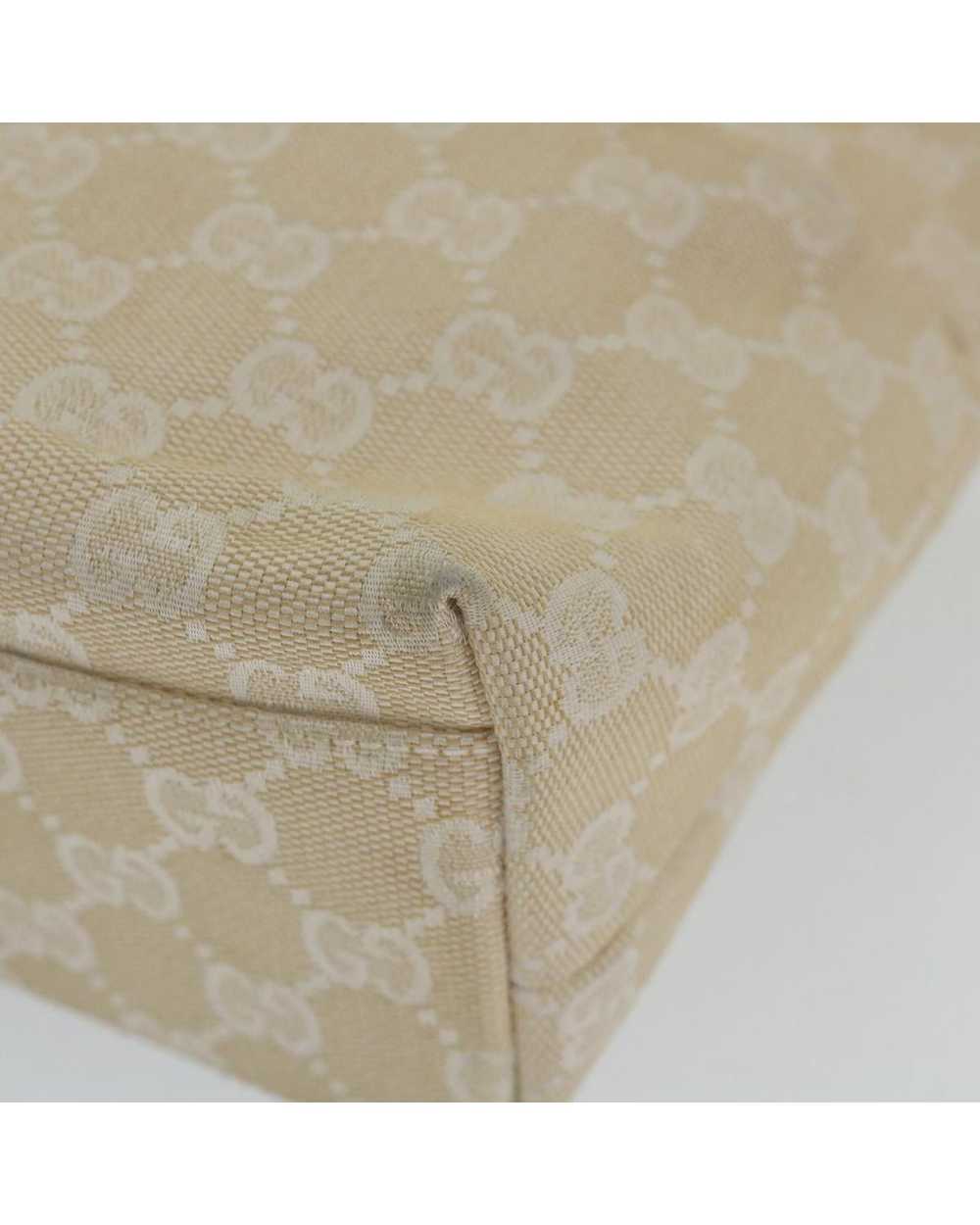 Gucci Cream GG Canvas Hand Bag - Italian Made Lux… - image 9