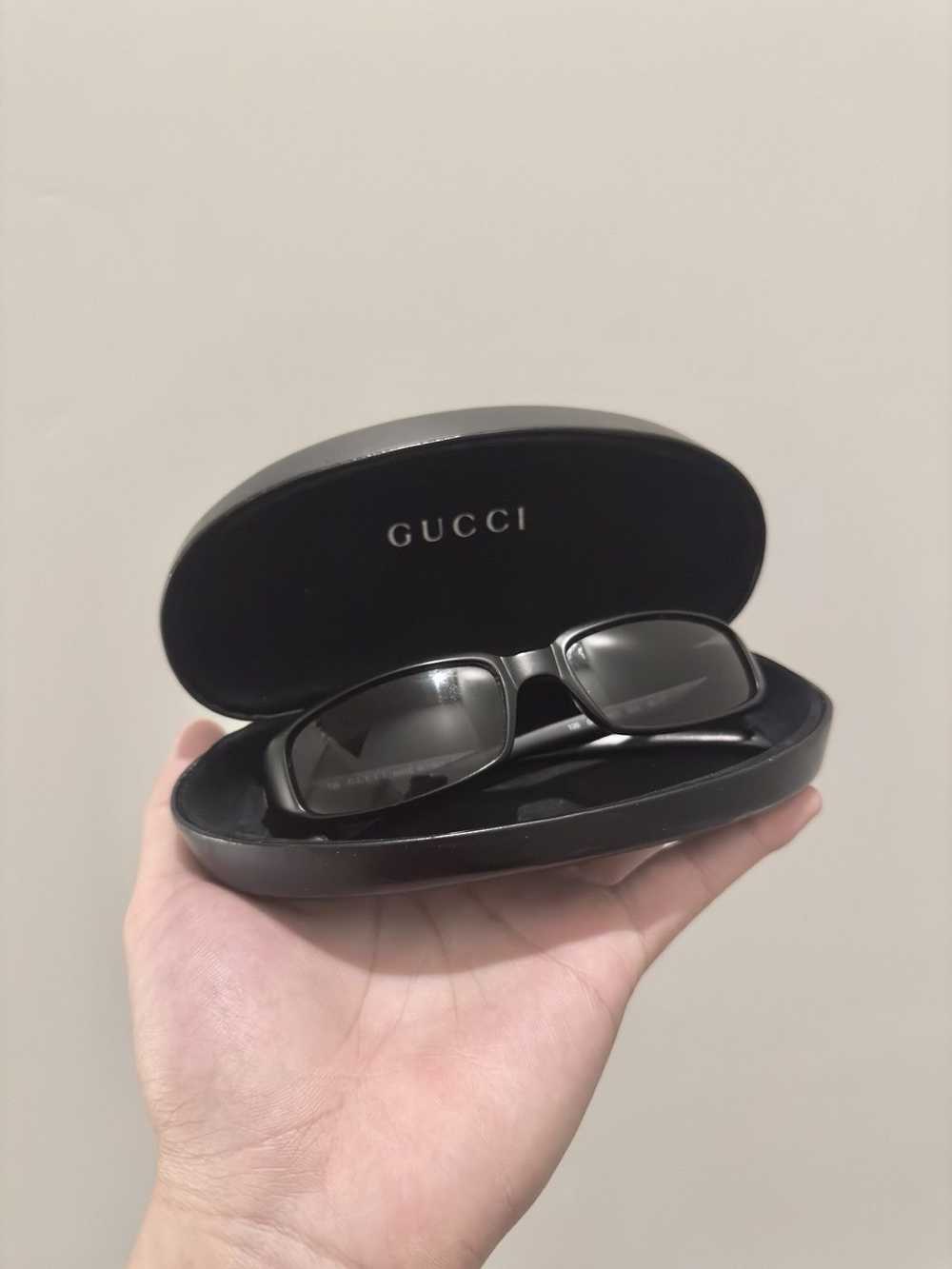 Gucci × Vintage VINTAGE 90’s-00’s Black Rectangul… - image 6