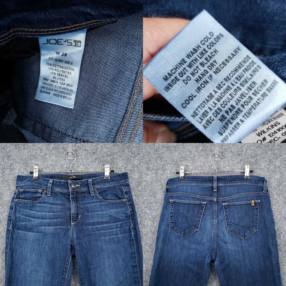 Vintage Joe's Jeans Womens 26 Mid-Rise Skinny Ank… - image 4