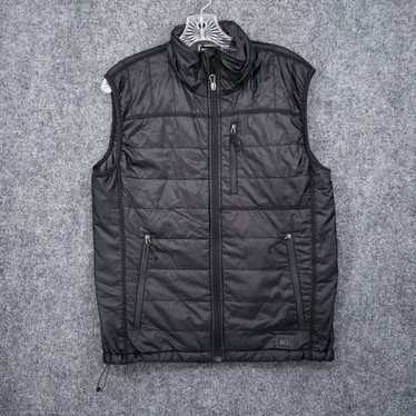 Vintage REI Packable Puffer Vest Mens S Small Bla… - image 1