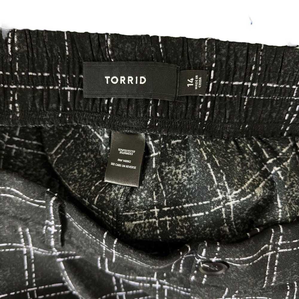 The Unbranded Brand Torrid Black Plaid Dress Elas… - image 5