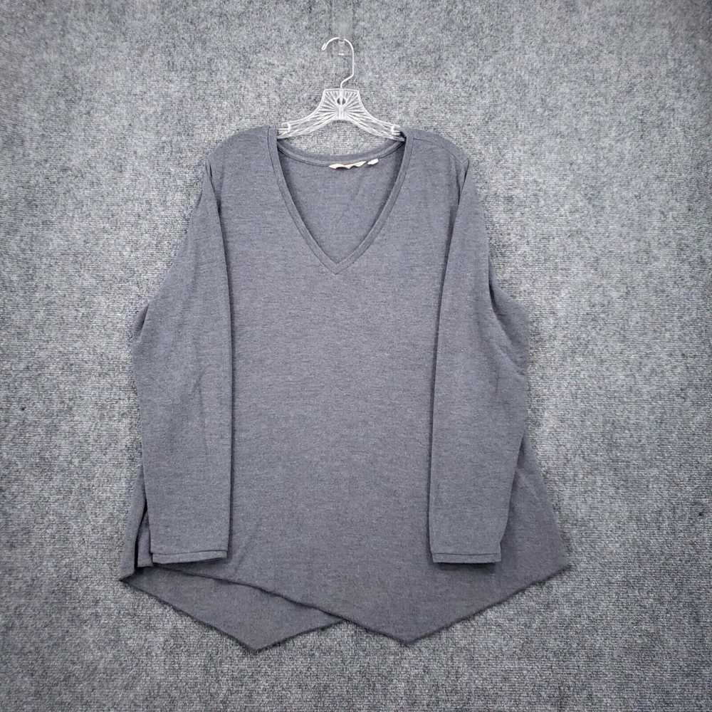 Vintage Soft Surroundings Sweater Womens XL Gray … - image 1