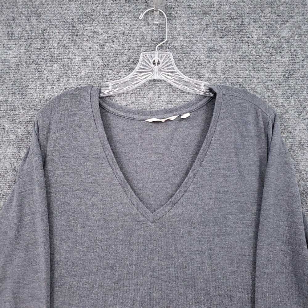 Vintage Soft Surroundings Sweater Womens XL Gray … - image 3
