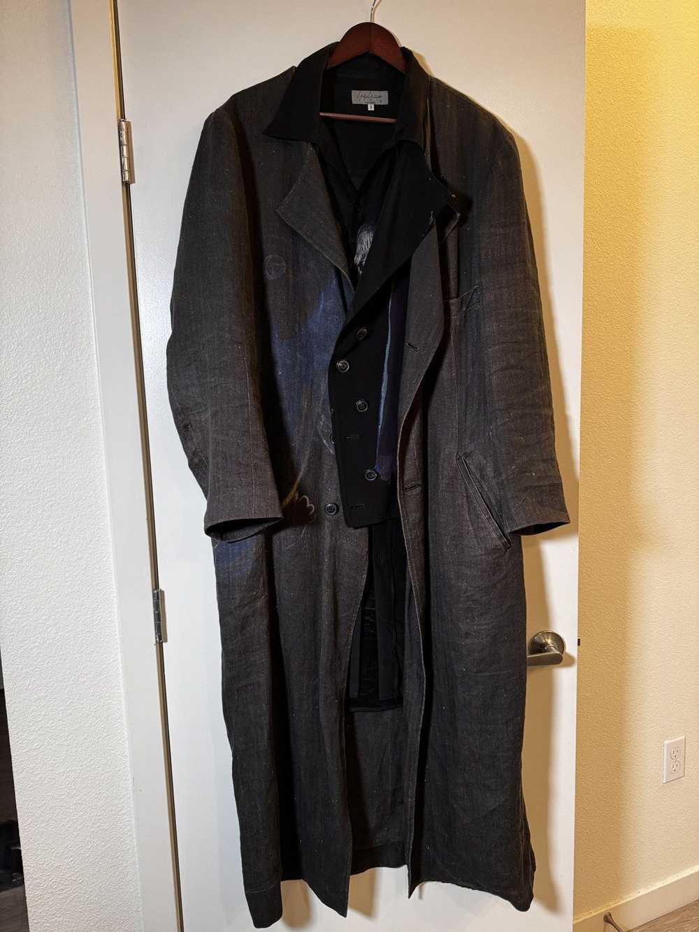 Yohji Yamamoto 20ss runway look1 long jacket - image 2