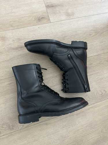 Celine × Hedi Slimane Ranger Boots Black leather