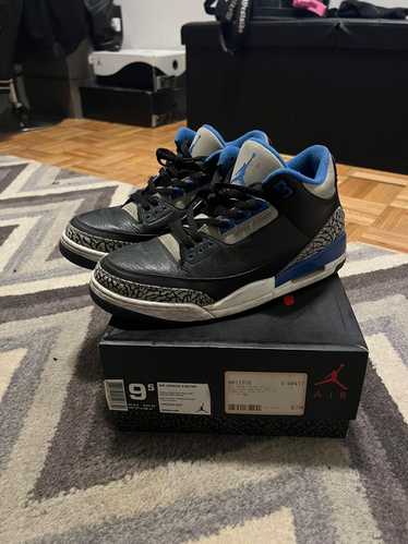 Jordan Brand × Nike 2014 Jordan 3 Sport Blue Blac… - image 1