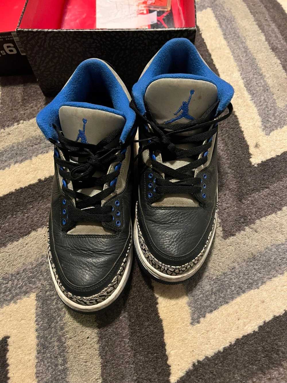 Jordan Brand × Nike 2014 Jordan 3 Sport Blue Blac… - image 5