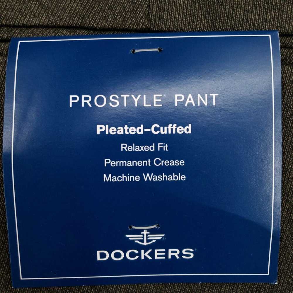 Dockers Dockers Dress Pants Mens 34x29 Green Pros… - image 3