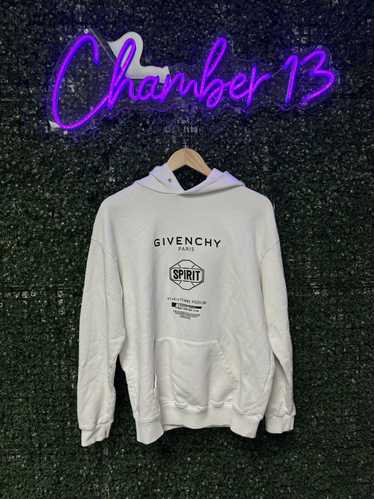 Givenchy Given by Paris Spirit Logo Hoodie Size Sm