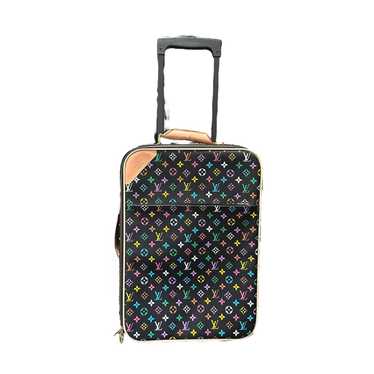 Vintage Black Murakami Luggage Rolling Suitcase 2… - image 1