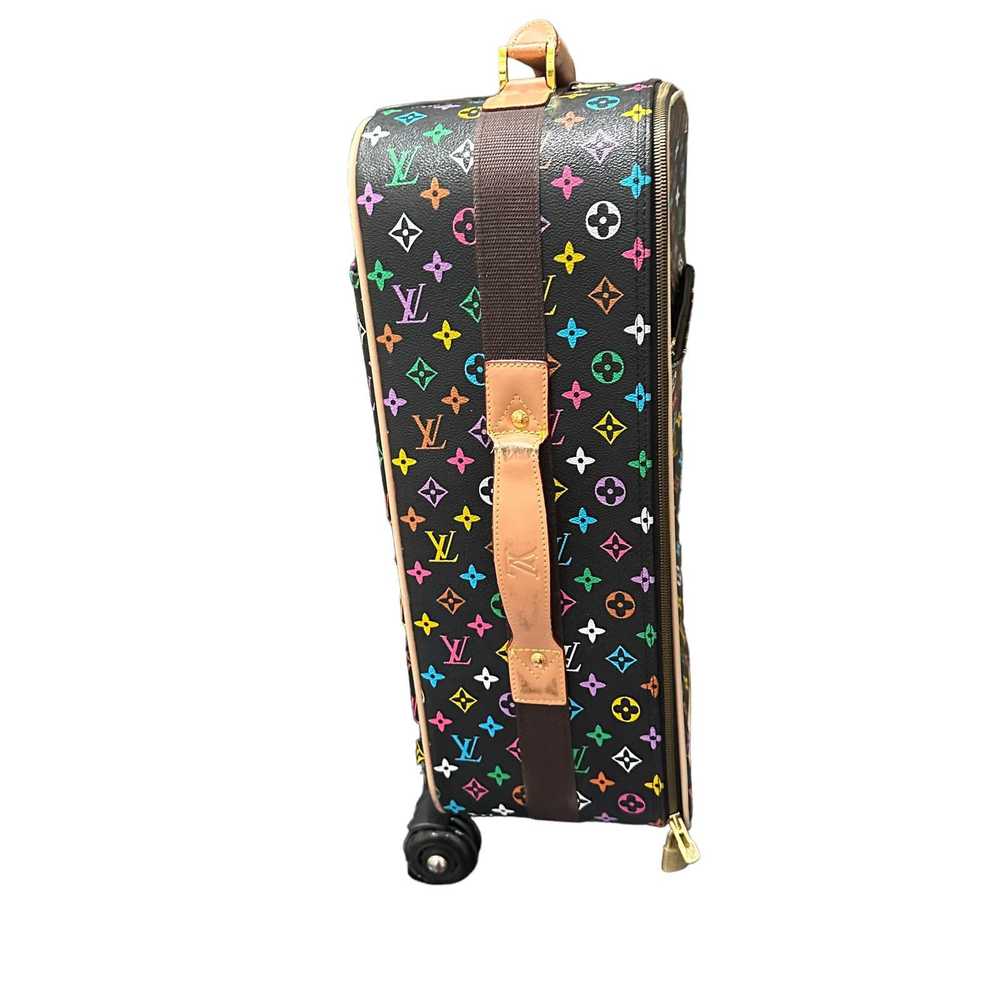 Vintage Black Murakami Luggage Rolling Suitcase 2… - image 7