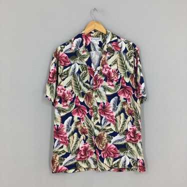 Aloha Wear × Hawaiian Shirt × Vintage Vintage Flo… - image 1