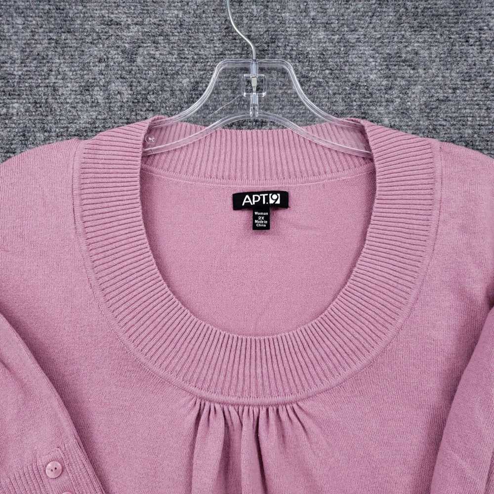Apt. 9 APT9 Sweater Shirt Womens 2X Plus Pullover… - image 3