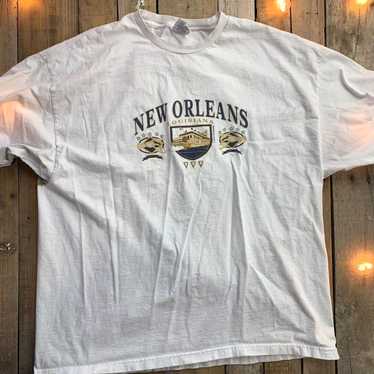 Vintage New Orleans Louisiana Mens T-Shirt Size 3… - image 1