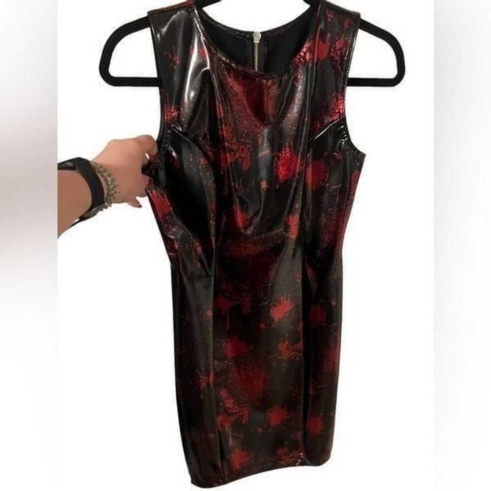 Blackmilk death by disco PVC fatale dress size sm… - image 4