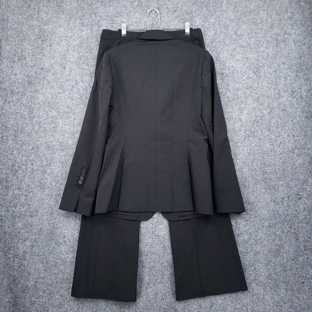 Vintage BCBGMAXAZRIA Pant Suit Womens 6 Black One… - image 2