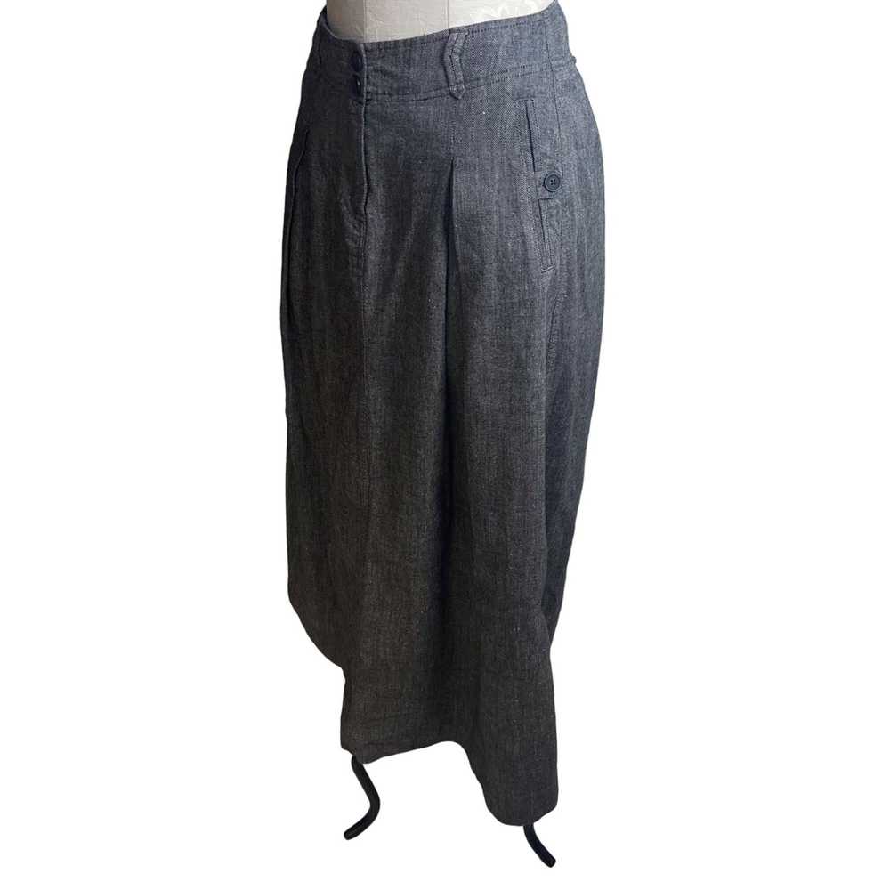 Other Poetry Womens Skirt Size US 4 Gray Midi Zip… - image 2