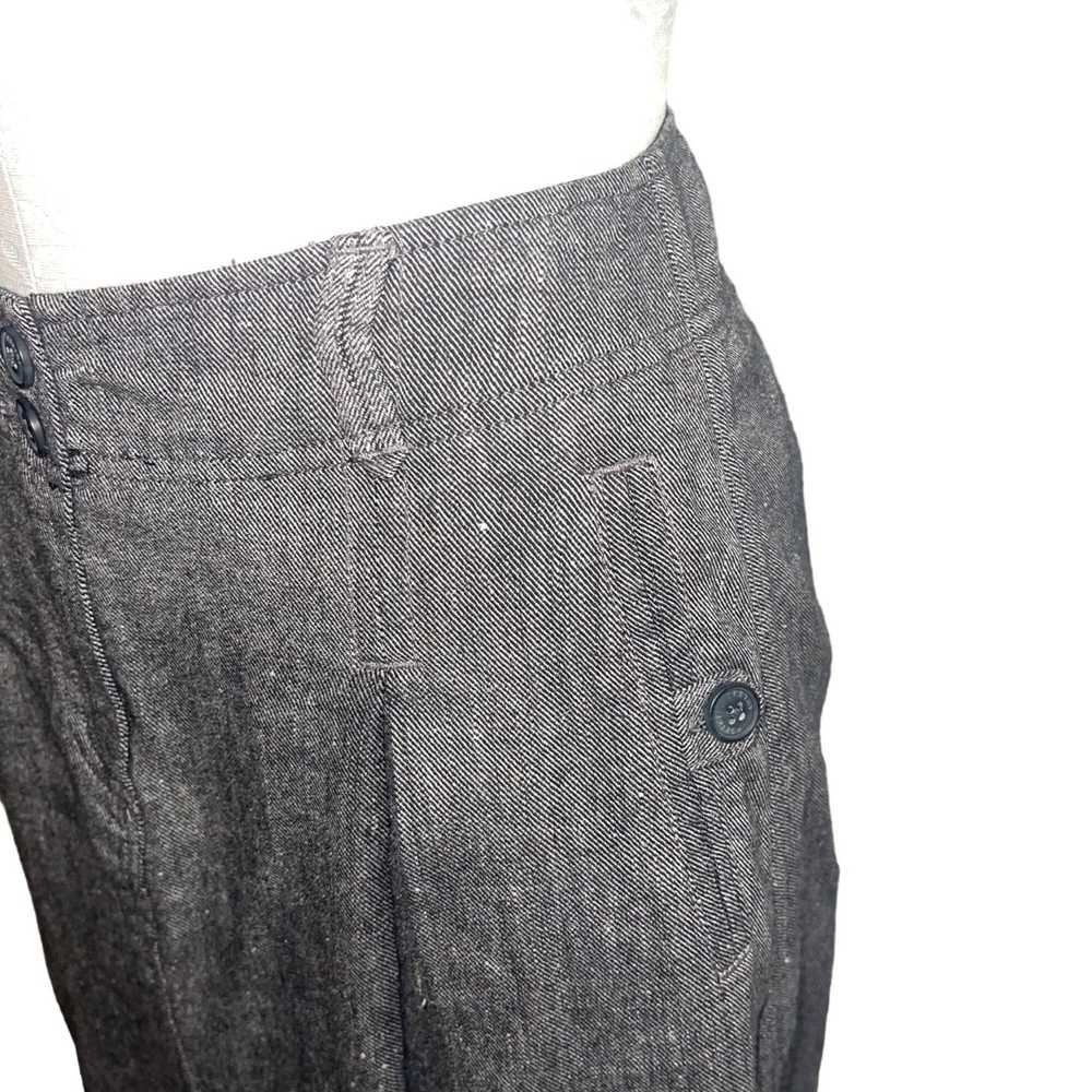 Other Poetry Womens Skirt Size US 4 Gray Midi Zip… - image 8