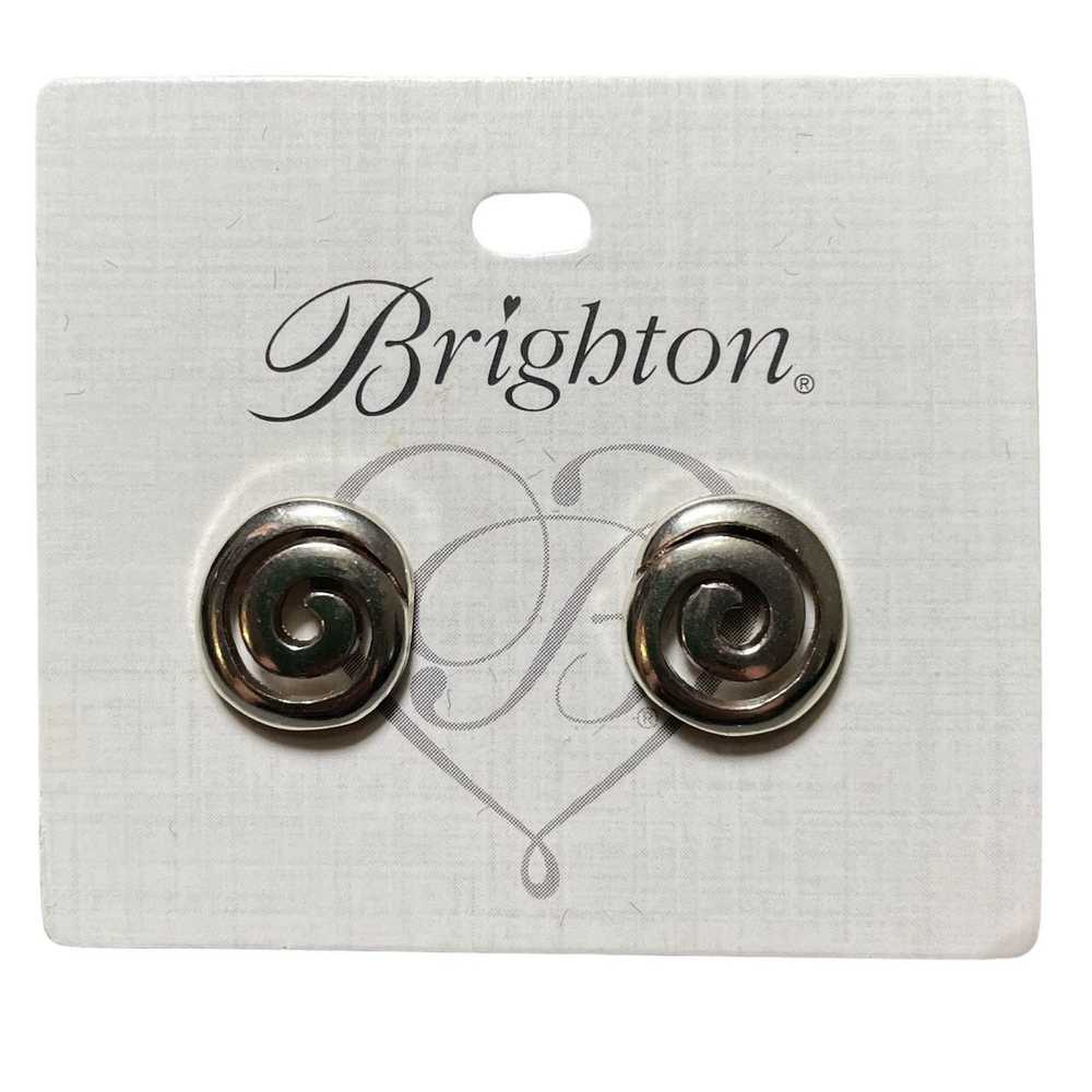Brighton Brighton Vertigo Silver Plated Spiral Mi… - image 3