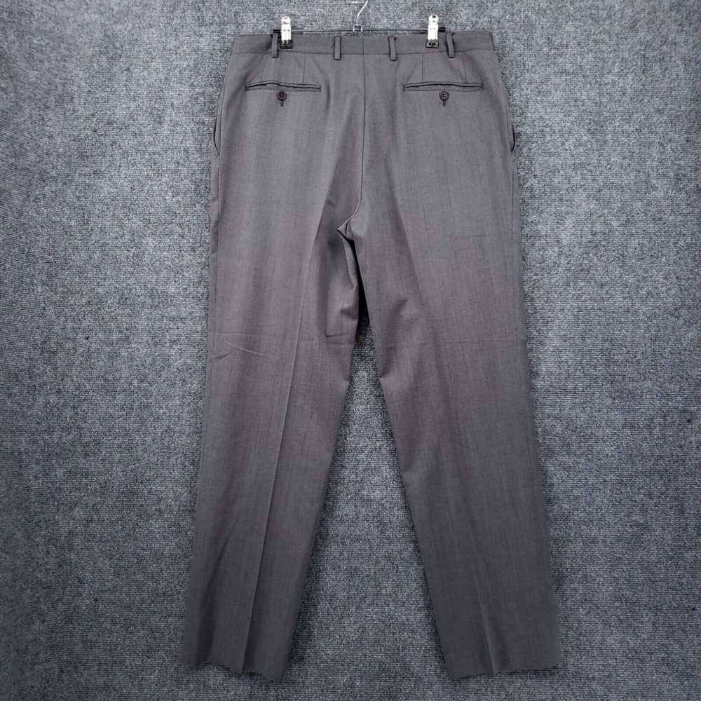 Canali Canali Dress Pants Mens 54 Gray Mid-Rise S… - image 2