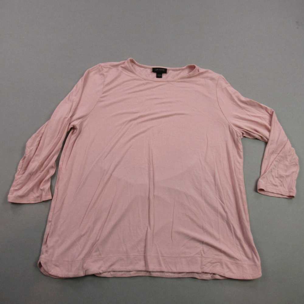Vintage J Jill Shirt Womens Medium Long Sleeve Pu… - image 1