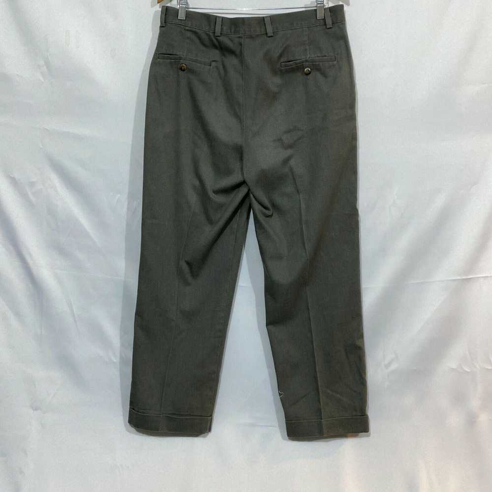 Dockers Dockers Khakis Mens Gray Pleated Front St… - image 2