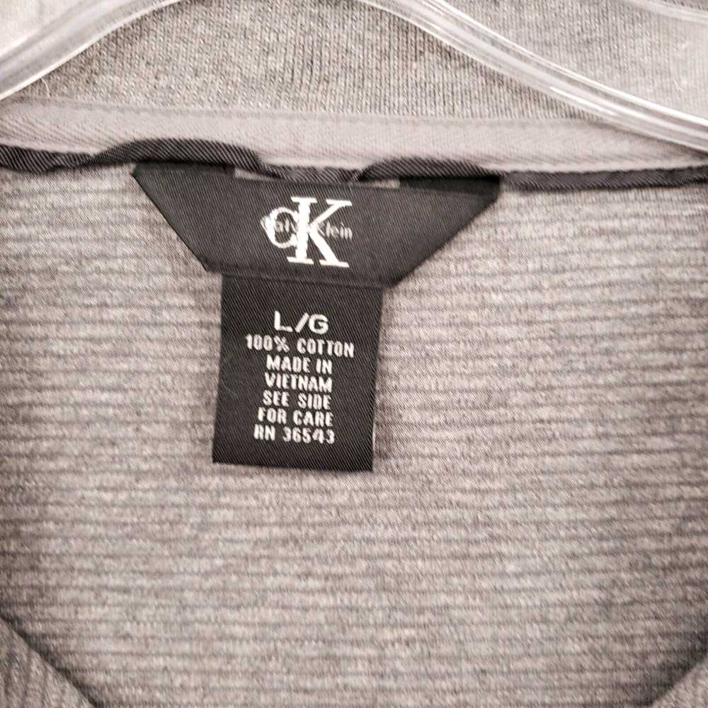 Calvin Klein Calvin Klein Polo Shirt L Large Grey… - image 3