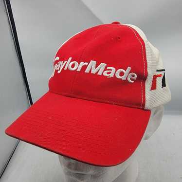 Taylor Made TaylorMade R7 Adults Red White Hat Ca… - image 1