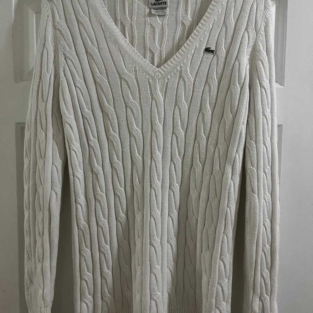 Izod cable knit sweater - image 1