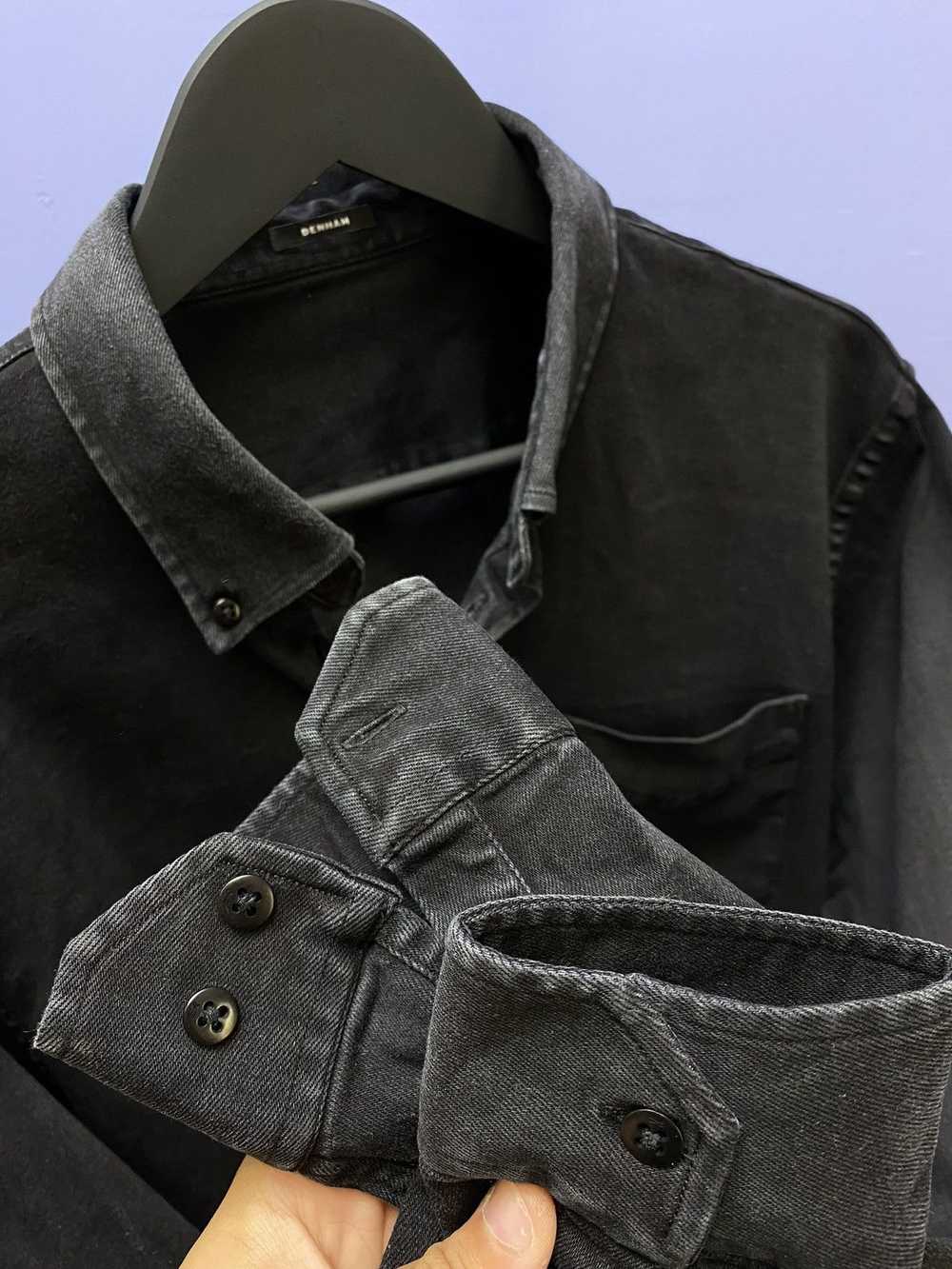 Denham × Streetwear Denham Black Denim Long Sleev… - image 10