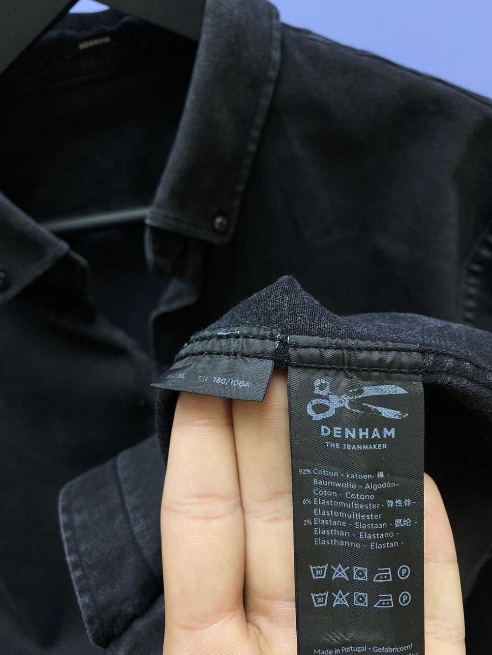 Denham × Streetwear Denham Black Denim Long Sleev… - image 12