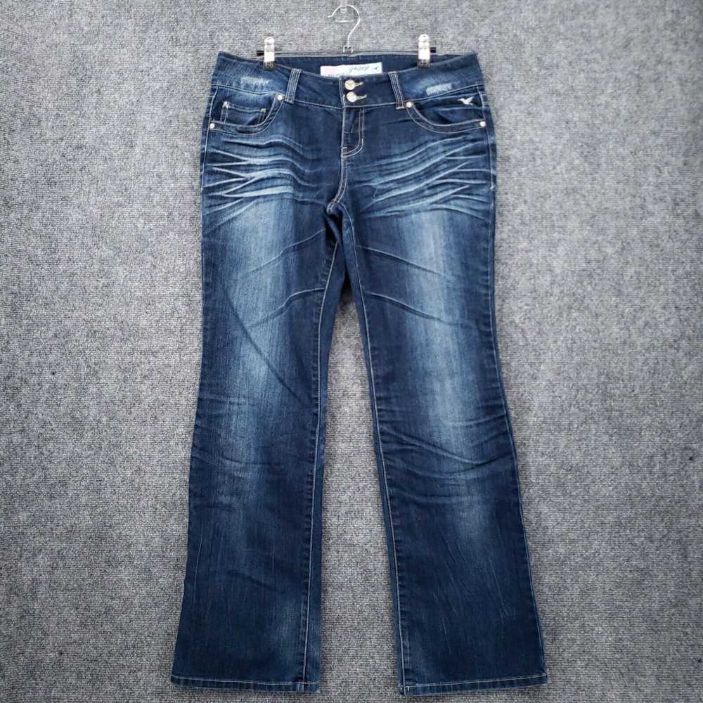 Vintage Grane Jeans Womens 11 Juniors Low Rise Se… - image 1